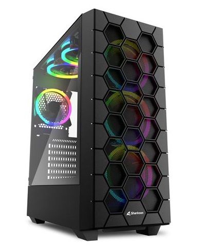 Sharkoon HEX RGB Midi Tower ATX kućište bez napajanja