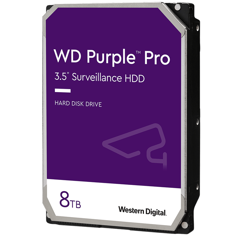 HDD AV WD Purple Pro (3.5&#39;&#39;, 8TB, 256MB, 7200 RPM, SATA 6 Gb/s)