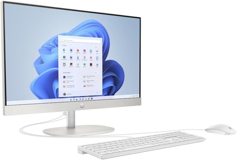 HP ProOne 240 G10 23,8&#39;&#39; FHD, Free DOS, Intel Core i5-1335U, 16 GB DDR4-3200, 512 GB PCIe NVMe SSD, Intel Iris Xe, HDMI, RJ-45, USB Type-C 5Gbps,2xUSB 2.0.,2xUSB Type-A 5 Gbps, tipk+miš,boja bijela