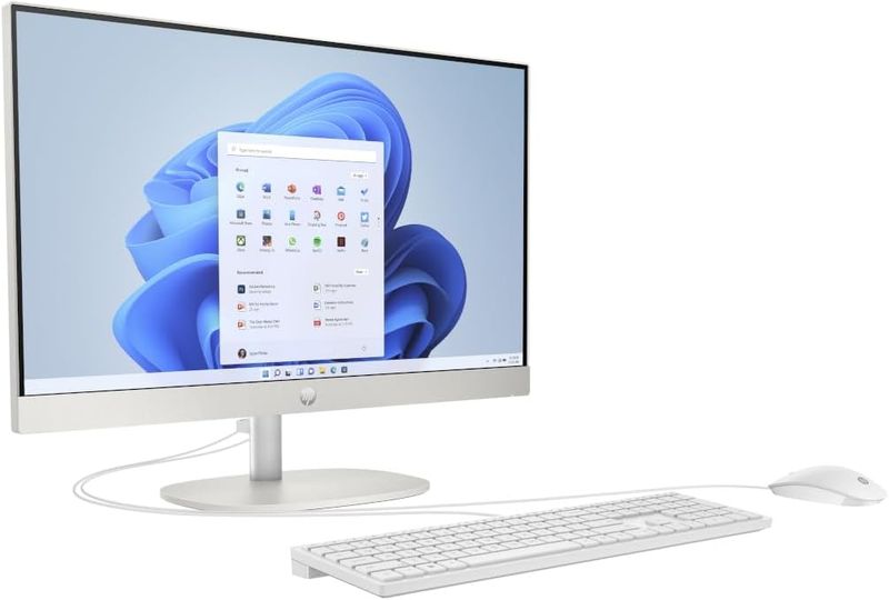 HP ProOne 240 G10 23,8&#39;&#39; FHD, Free DOS, Intel Core i5-1335U, 16 GB DDR4-3200, 512 GB PCIe NVMe SSD, Intel Iris Xe, HDMI, RJ-45, USB Type-C 5Gbps,2xUSB 2.0.,2xUSB Type-A 5 Gbps, tipk+miš,boja bijela