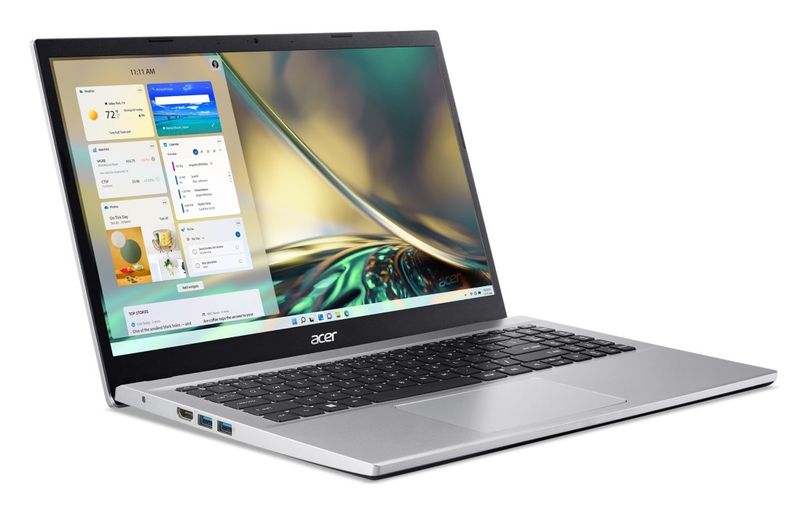 ACER Aspire 3 A315-59-57EU Intel Core i5-1235U 15.6inch FHD LED 16GB DDR4 512GB PCIe NVMe SSD Intel Iris Xe WIFI 6+BT NoOS Silver 2y