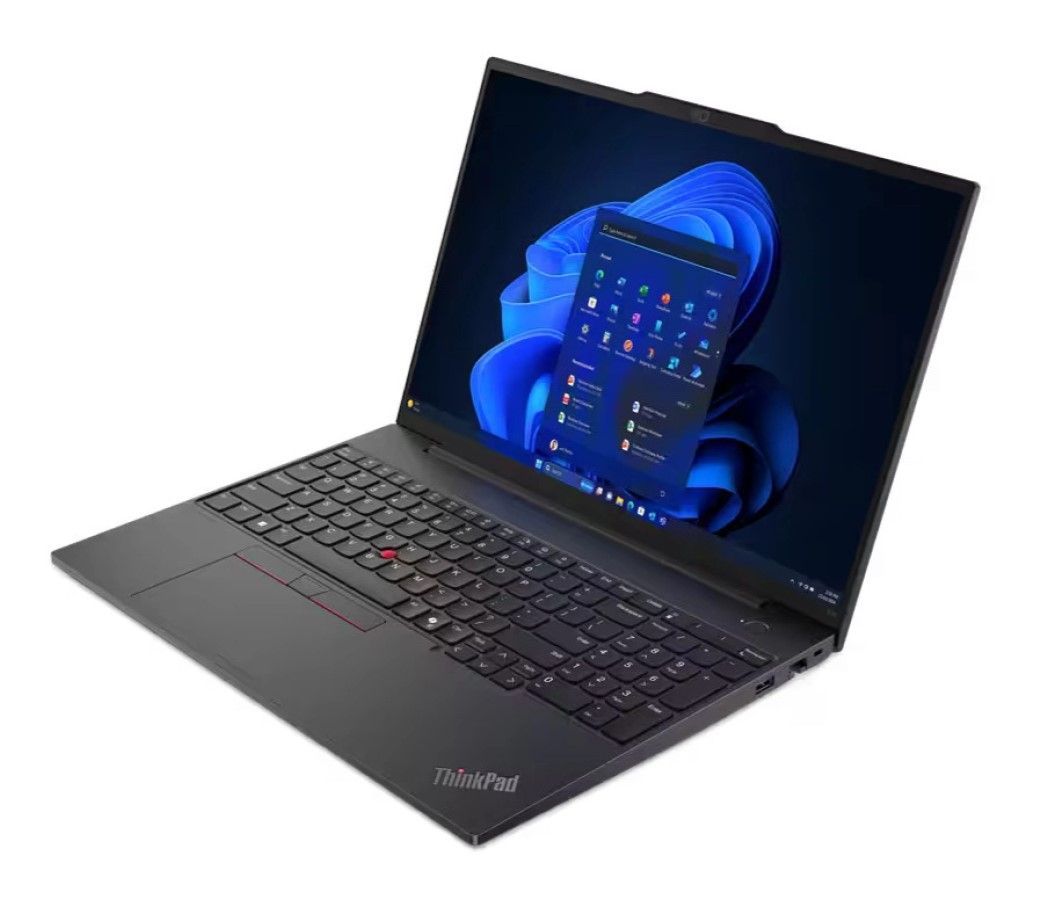 LENOVO ThinkPad E16 G2 AMD Ryzen 5 7535HS 16inch WUXGA 16GB 512GB SSD Radeon 660M FHD 1080p+IR RJ-45 Wi-Fi 6E+BT5.3 Backlit W11P 3Y