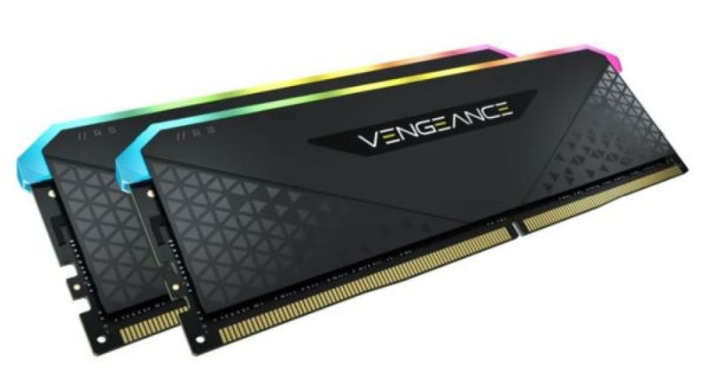 Corsair Vengeance RGB RS Black 16GB(2x8GB) DDR4 DRAM CL16