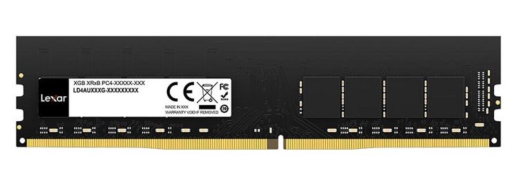 Lexar 32GB PC4-25600 DDR4 DIMM 3200MT/s CL19 1.2V