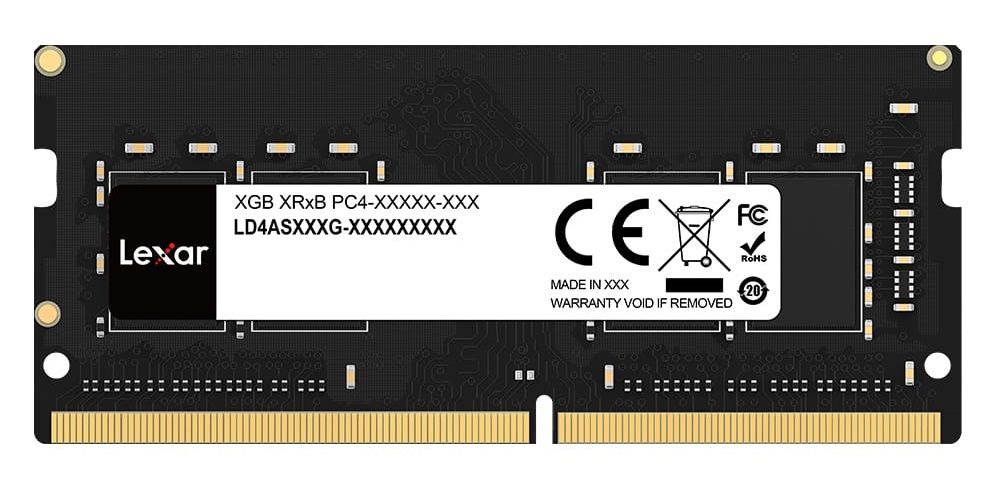 Lexar SODIMM  32GB DDR4 PC4-25600 3200MT/s CL19 1.2V