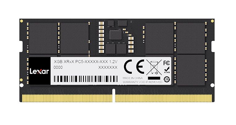Lexar SODIMM 32GB DDR5 PC5-44800 5600MT/s CL46 1.1V