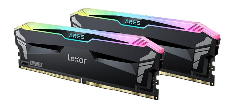 Lexar ARES RGB Black 32GB(2x16GB) PC5-48000 6000MT/s CL30 1.35V, XMP