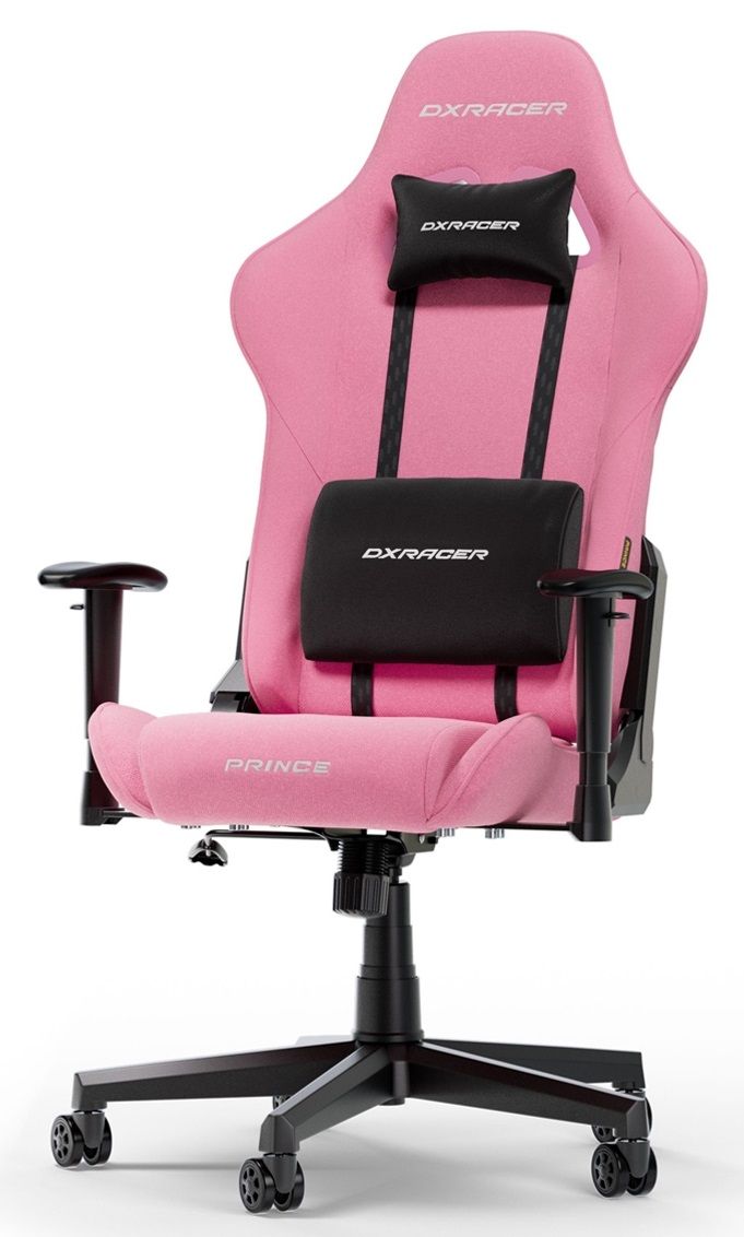 DXRacer PRINCE L Pink Fabric