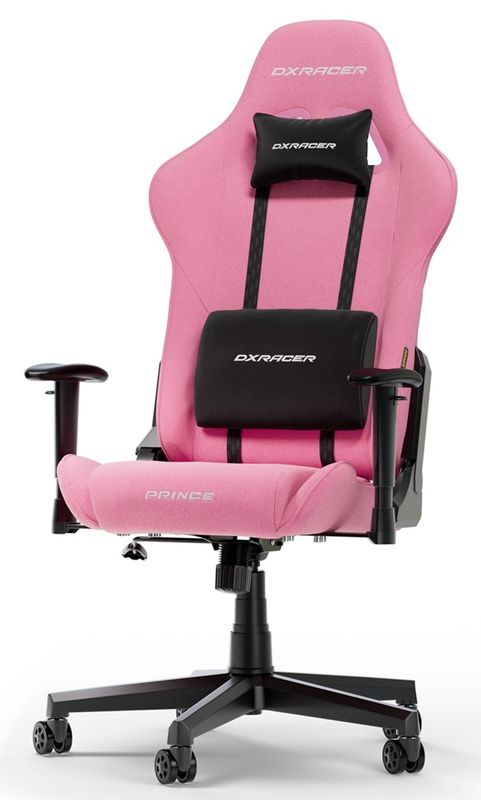DXRacer PRINCE L Pink Fabric