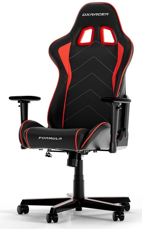 DXRacer FORMULA L Black &amp; Red PVC Leather