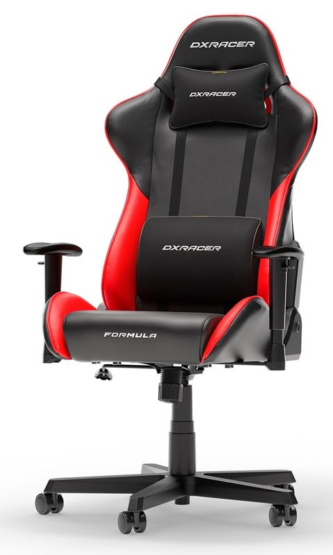 DXRacer FORMULA L Black &amp; Red PVC Leather