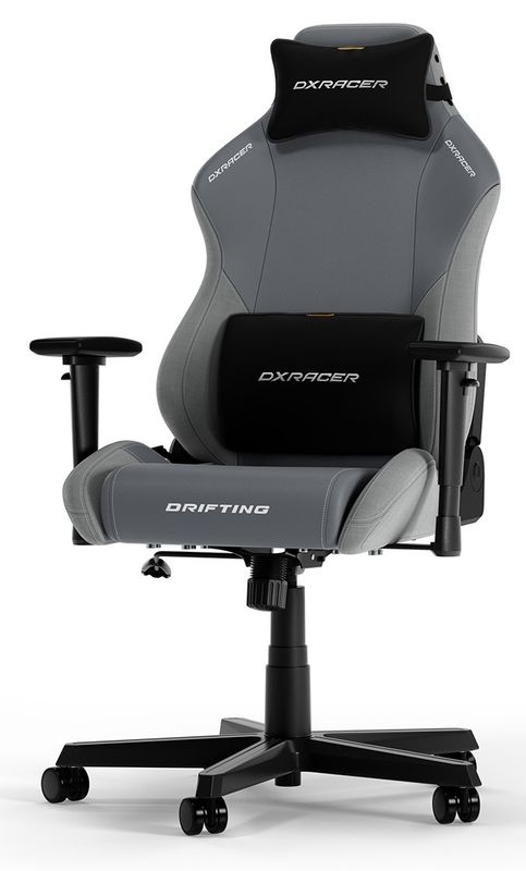 DXRacer DRIFTING L Grey EPU Leather &amp; Fabric