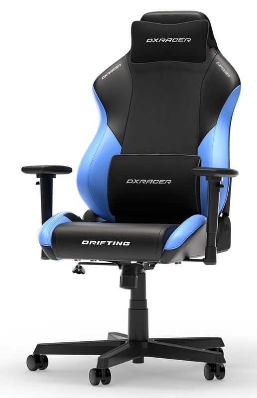 DXRacer DRIFTING L Black &amp; Blue EPU Leather