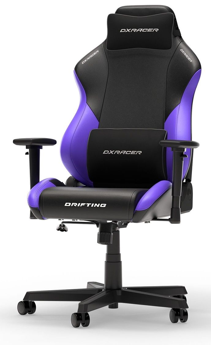 DXRacer DRIFTING L Black &amp; Violet EPU Leather