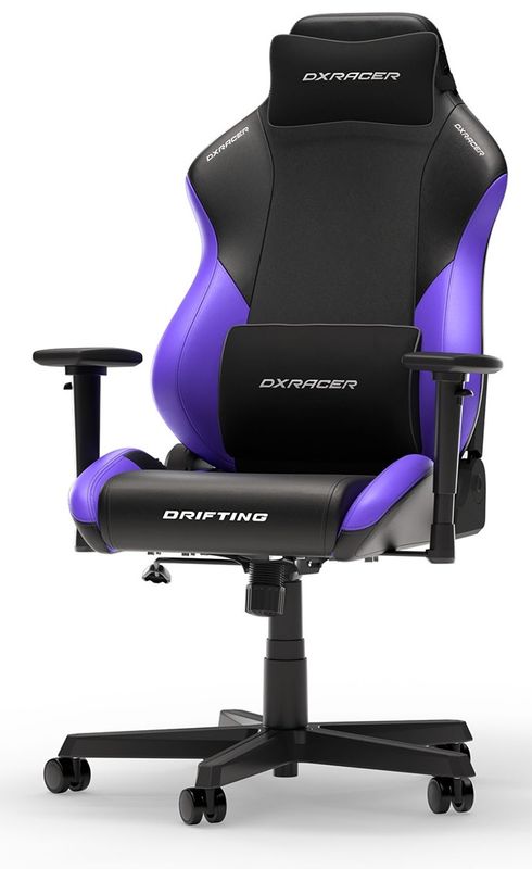 DXRacer DRIFTING L Black &amp; Violet EPU Leather