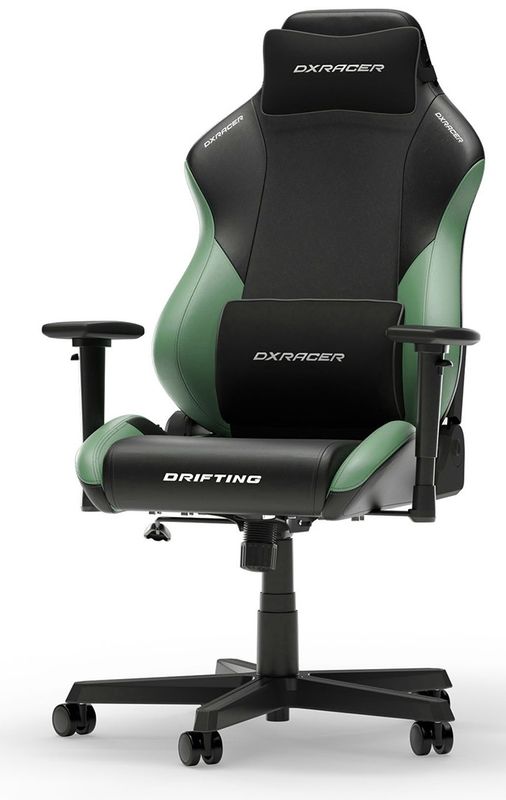 DXRacer DRIFTING L Black &amp; Green EPU Leather