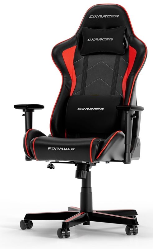 DXRacer FORMULA XL Black &amp; Red PVC Leather