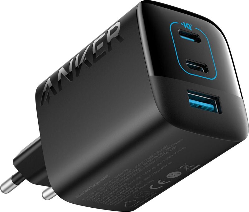 Anker 336 3-portni 67W punjač, crni