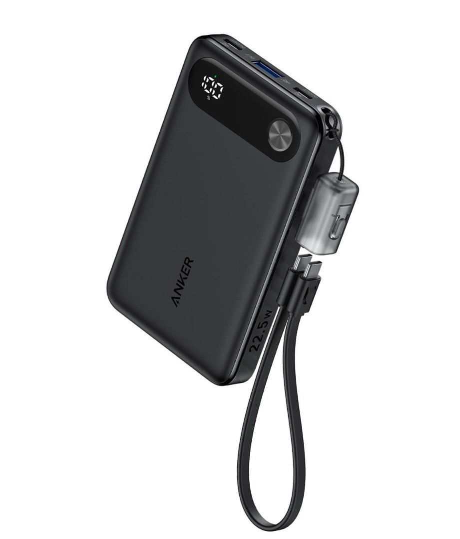 Anker Powercore Power Bank 10000mAh, 12W: crna-prijenosni punjač