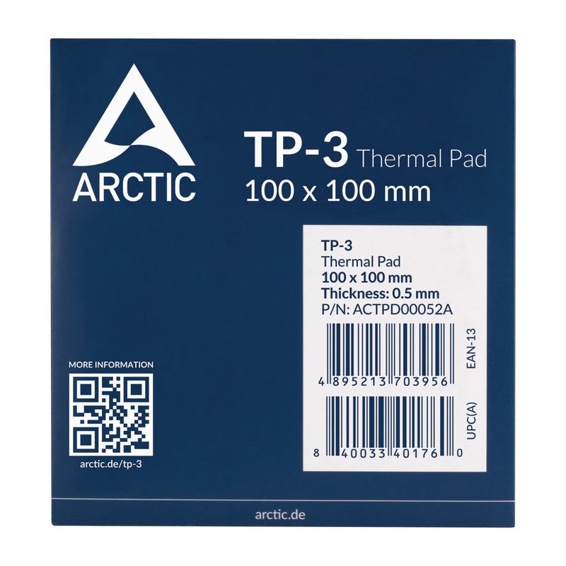 Arctic Thermal Pad 100*100*0.5mm, 1 komad