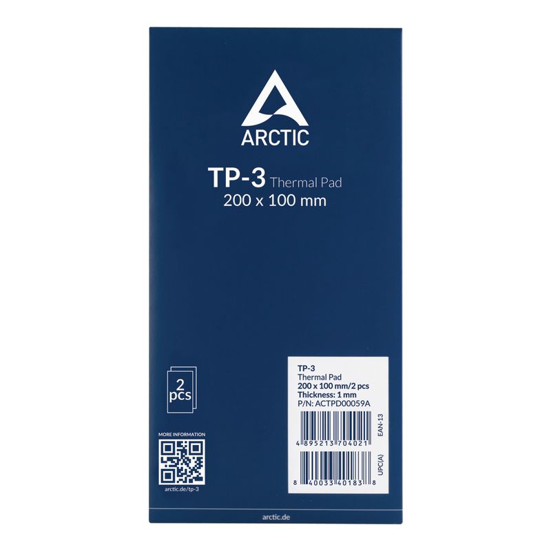Arctic Thermal Pad 200*100*1,0mm, TP-3, 2 komada