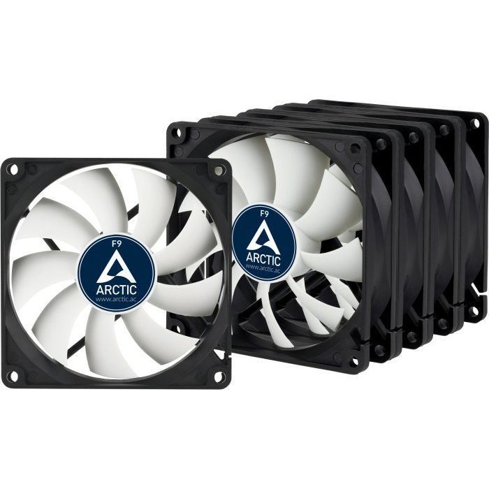Arctic ventilator 92mm F9 Value Pack, 5-pack