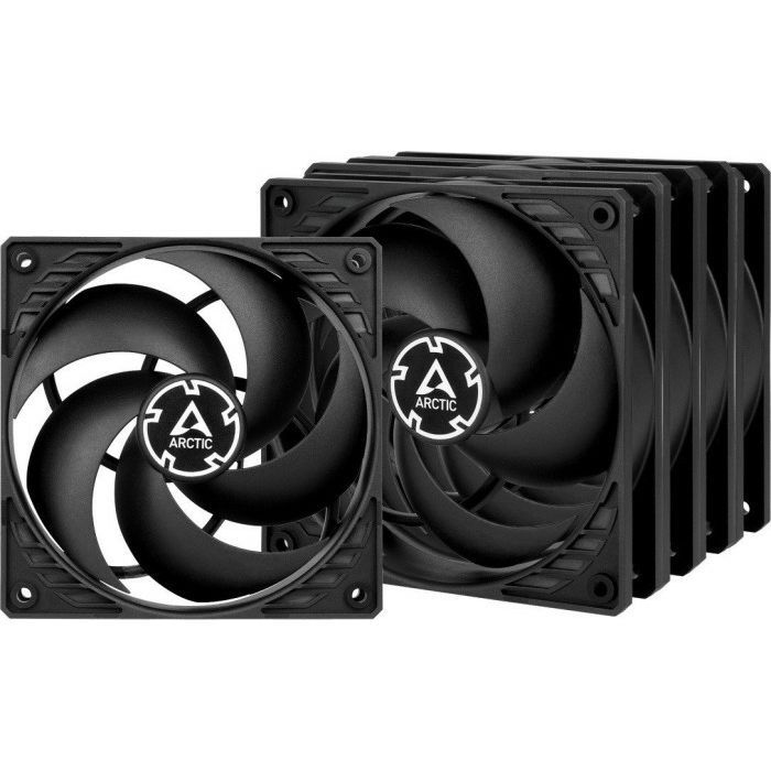 Arctic ventilator 120mm P12 PWM PST Black/Black Value Pack, 5-pack