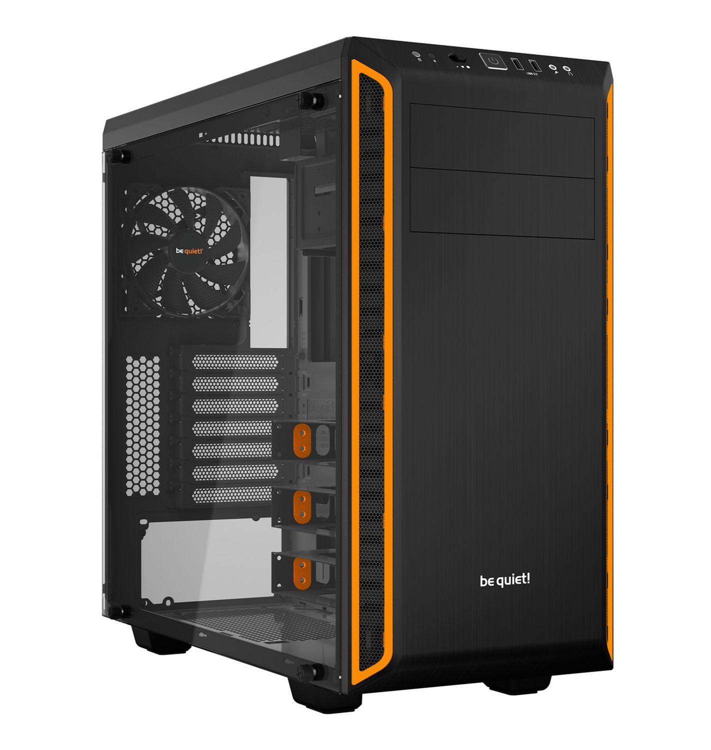 BE QUIET PURE BASE 600 Window Orange