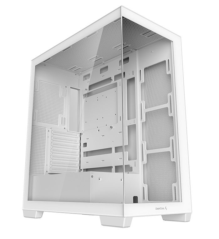 DeepCool CG580 WH, ATX, Midi-Tower, Tempered Glass, White