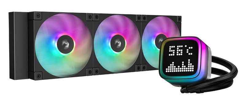 DeepCool LP360, 360mm, Matrix, ARGB, Black