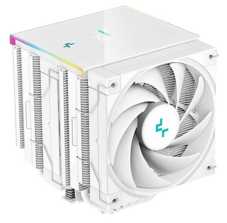 DeepCool AK620 DIGITAL, ARGB, 2x 120mm, 260W TDP, White