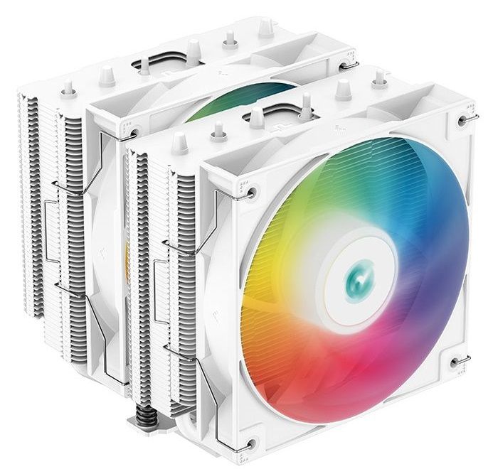 DeepCool AG620 WH ARGB, 2x 120mm, 260W TDP, White