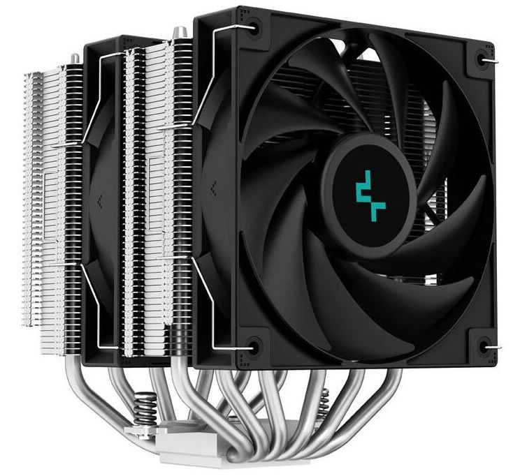 DeepCool AG620, 2x 120mm, 260W TDP, Black