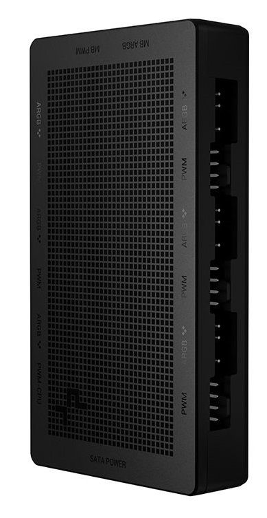 DeepCool SC790 ARGB + Fan Hub, 6+6 Port, Magnetic Controller
