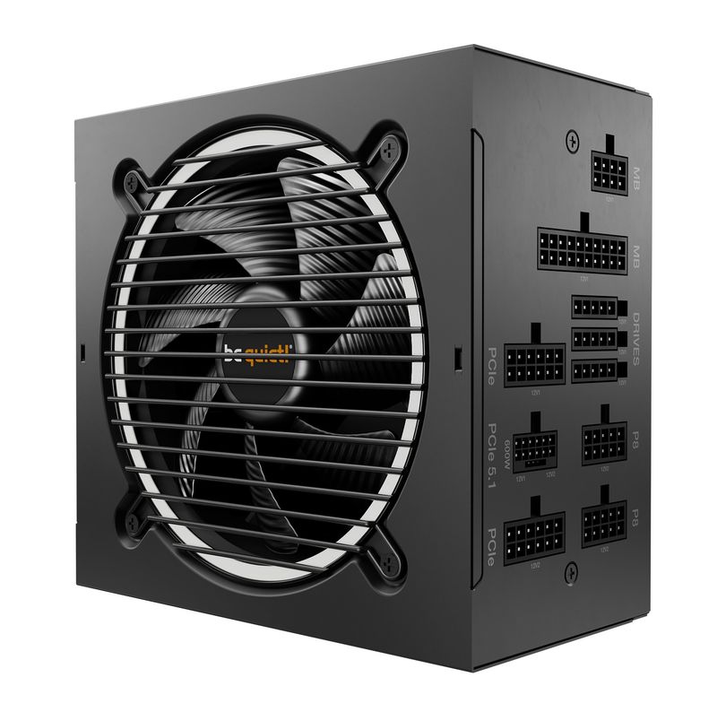 BE QUIET PURE POWER 12, 850W, ATX 3.0, PCIe 5.1, 80+ GOLD, 12VHPWR(600W)