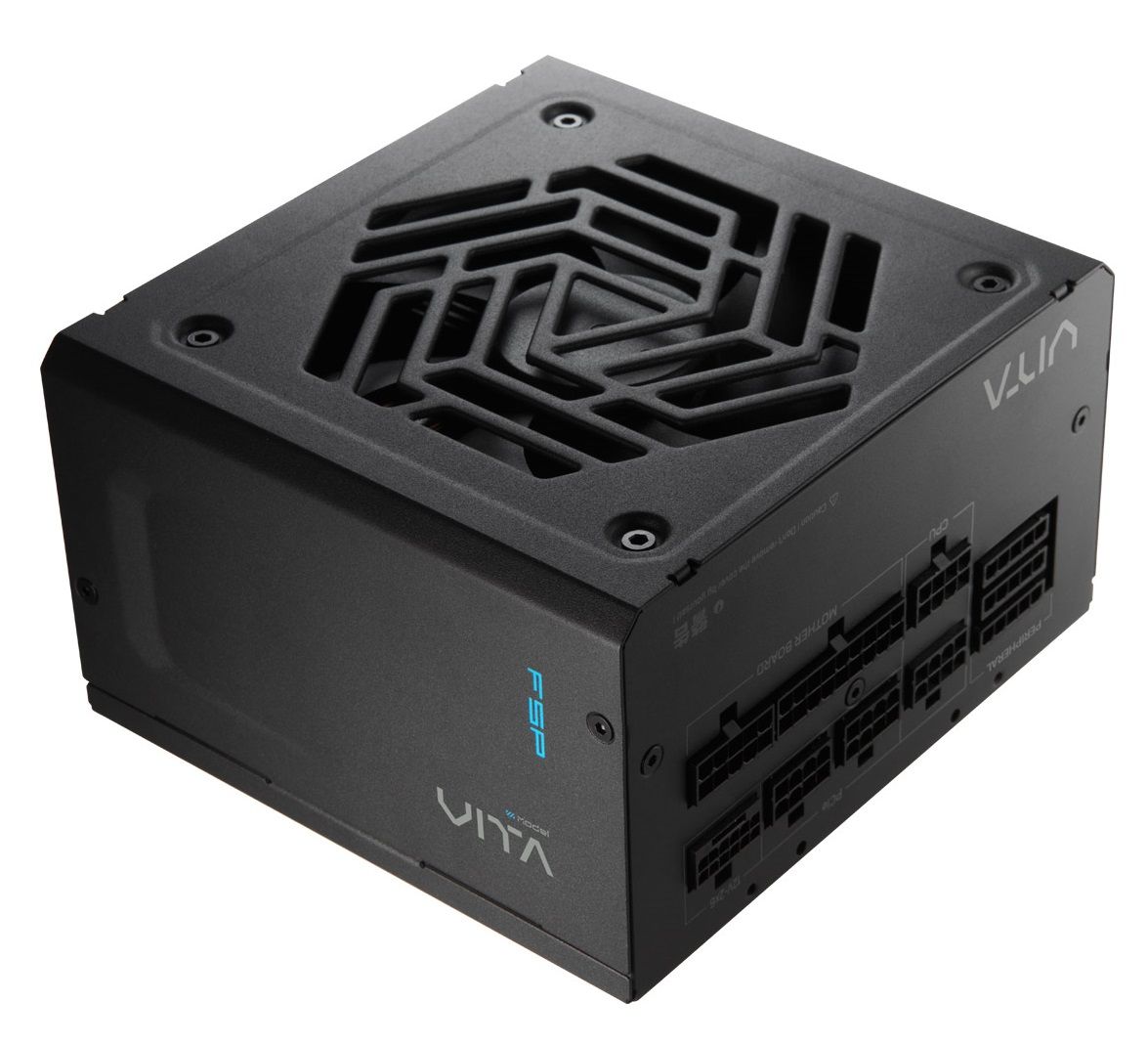 FSP VITA GM 1000W, ATX 12V V3.1 &amp; EPS 12V V2.92, 80+ Gold, 120mm hydraulic bearing ( HYB ) fan, PCIe 5.1, modular