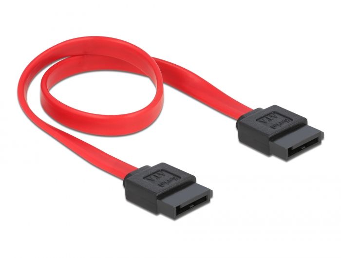 Delock SATA 3 Gb/s kabel 30 cm crveni
