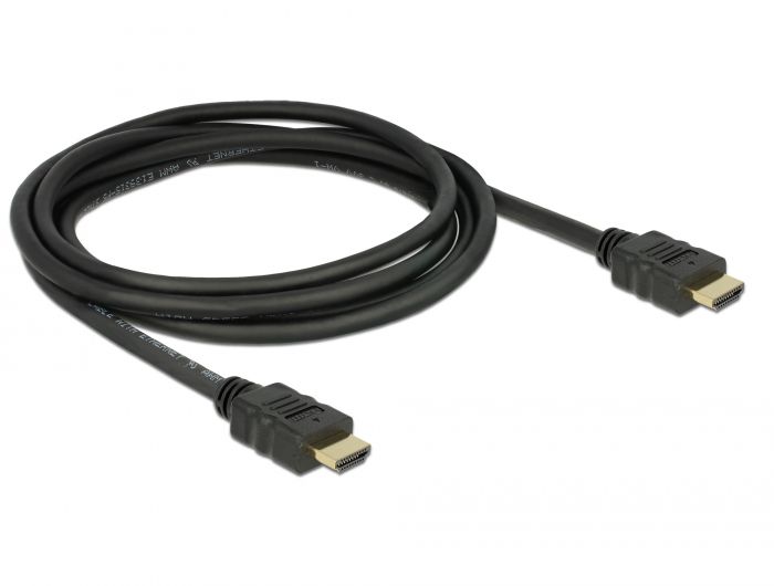 Delock Kabel High Speed HDMI s Ethernetom HDMI A muški &gt; HDMI A muški 3D 4K 1 m