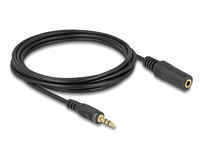 Delock Extension Cable Audio Stereo jack 3.5 mm male / female 3 m