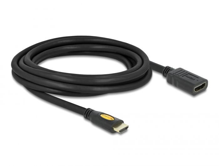Delock Extension Cable High Speed HDMI with Ethernet – HDMI A male &gt; HDMI A female 3 m