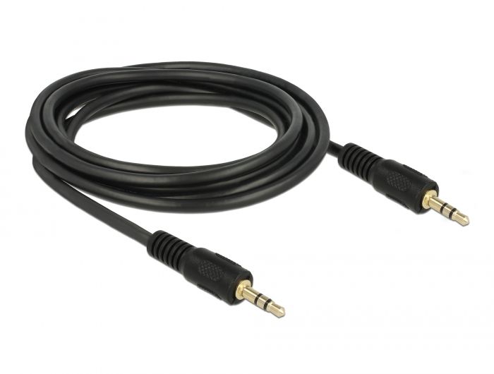 Delock Cable Audio DC jack 3.5 mm male / male 2.5 m