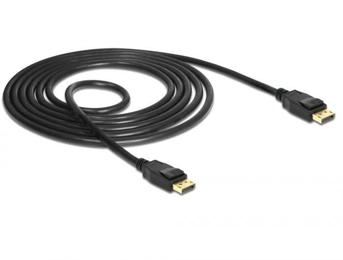 Delock DisplayPort 1.2 kabel muški &gt; DisplayPort muški 4K 60 Hz 1,5 m