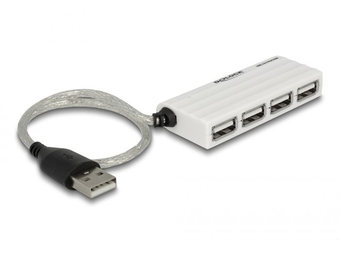 Delock USB 2.0 vanjski USB HUB s 4 priključka