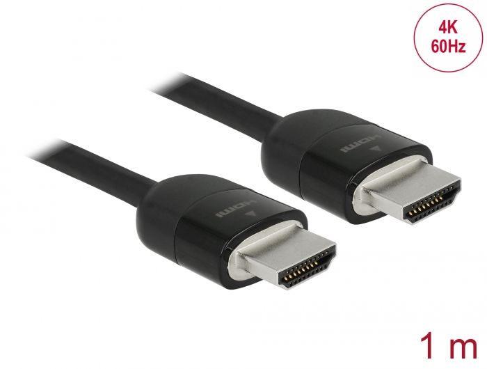 Delock Premium HDMI kabel 4K 60 Hz 1 m