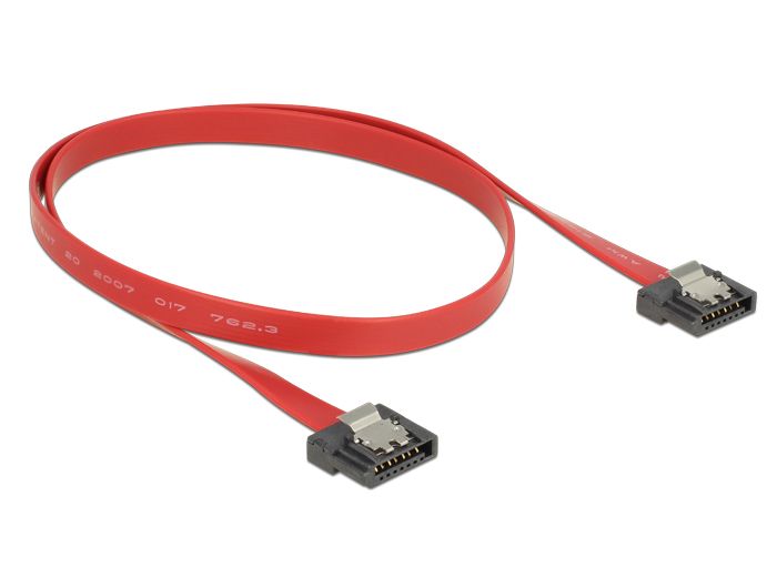 Delock SATA 6 Gb/s kabel 50 cm crveni FLEXI