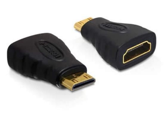 Delock Adapter High Speed HDMI C male to A female