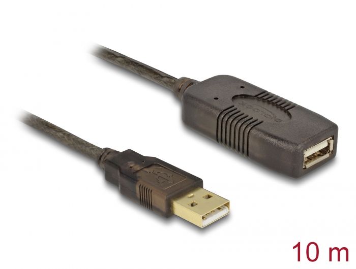Delock USB 2.0 produžni kabel, aktivne 10 m
