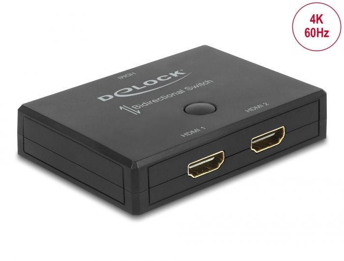 Delock HDMI 2 - 1 razdjelnik 4K 60 Hz