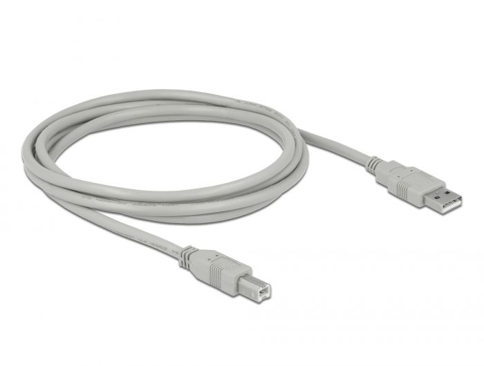 Delock Kabel USB 2.0 Tipa-A muški &gt; USB 2.0 Tipa-B muški 1,8 m