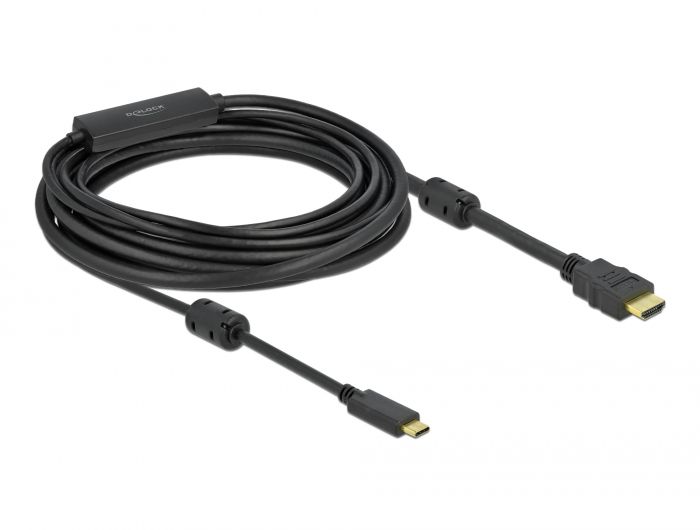 Delock Aktivan USB Type-C™ na HDMI kabel (DP Alt Mode) 4K 60 Hz 7 m